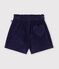 Shorts in velluto tinta unita neonata SOIR