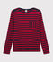 T-shirt a righe Donna blu SMOKING/rosso TERKUIT