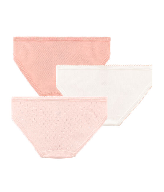 Trio slip bambina variante 1