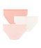 Trio slip bambina variante 1