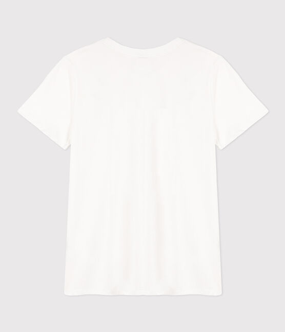 T-shirt LE DROIT girocollo in cotone Donna bianco ECUME