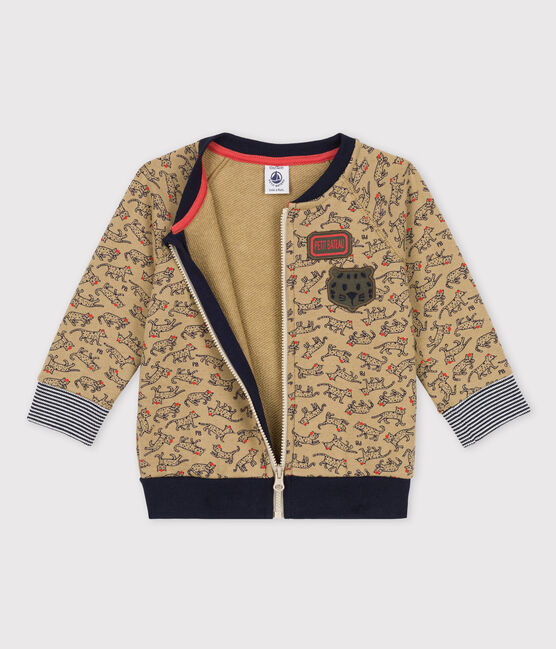 Cappotto Teddy in molleton bebè. beige JERRYCAN/ MULTICO