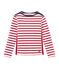 Marinière donna rosso TERKUIT/bianco MARSHMALLOW