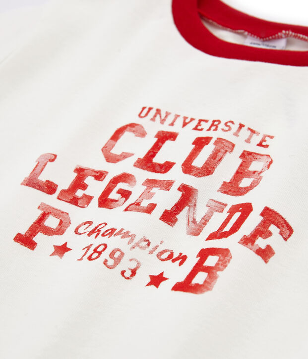 T-shirt bambino bianco