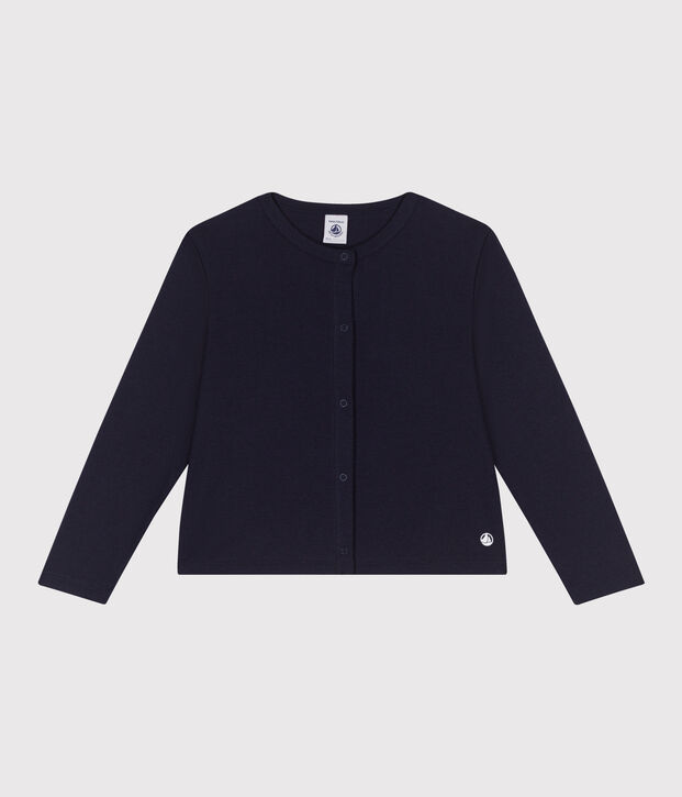 Cardigan in cotone tinta unita bambino SMOKING