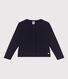 Cardigan in cotone tinta unita bambino