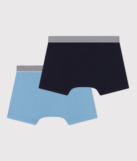 Confezione da 2 boxer ragazzo in cotone ed elastam variante 1