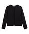 Giacca cardigan in tubique donna nero NOIR/giallo DORE