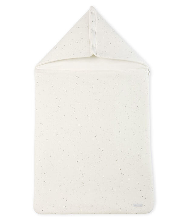 Nido d'angelo beb&egrave; in tubique bianco/multicolore