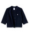 Cardigan in tubique trapuntato bebè maschio blu SMOKING CN