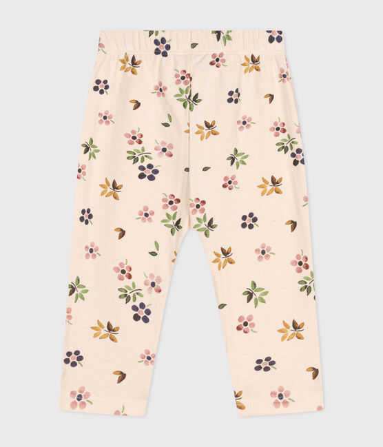 Pantaloni in tubique neonato bianco AVALANCHE/ MULTICO