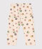 Pantaloni in tubique neonato bianco AVALANCHE/ MULTICO