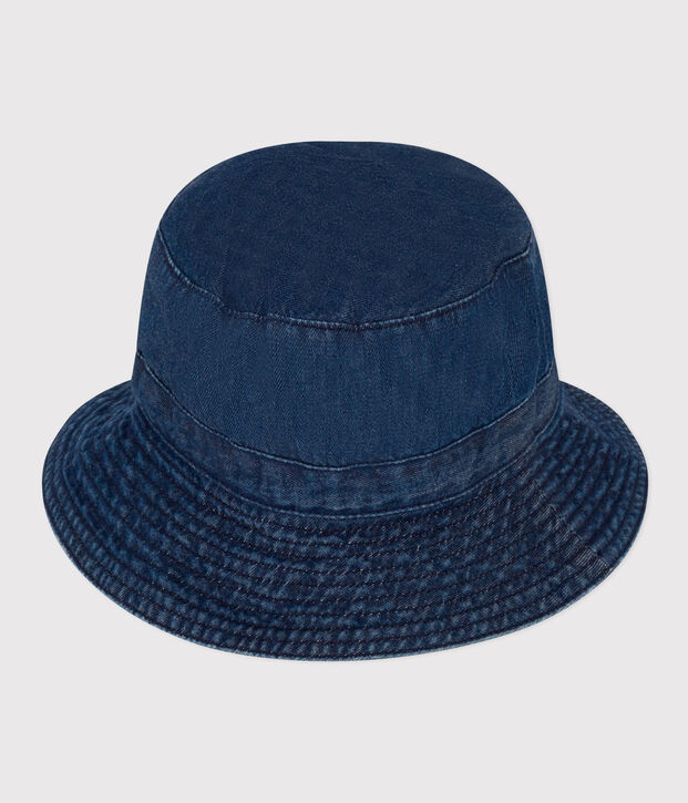Bob beb&egrave; in denim di cotone biologico blu