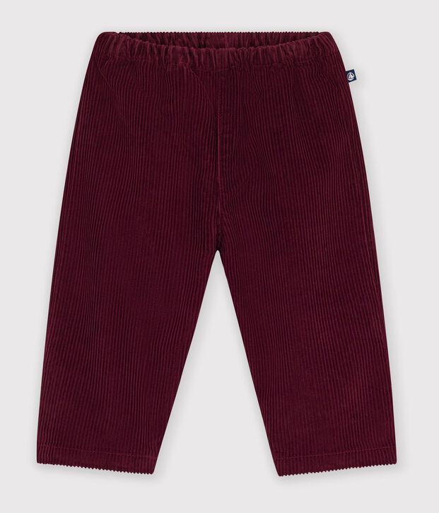 Pantaloni in velluto tinta unita neonato TRUFFE