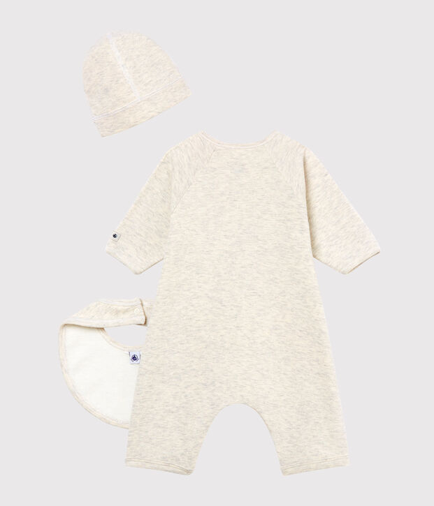 Cofanetto regalo 3 pezzi beb&egrave; unisex multicolore
