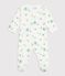 Dors bien en coton bianco/blu/multicolore