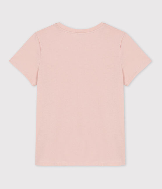 T-shirt LE CLASSIQUE girocollo in cotone Donna rosa SALINE