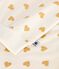 Pigiama in cotone con stampa a cuori dorati donna MILK/ DORE