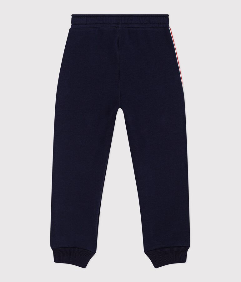 Joggers in cotone bambino blu