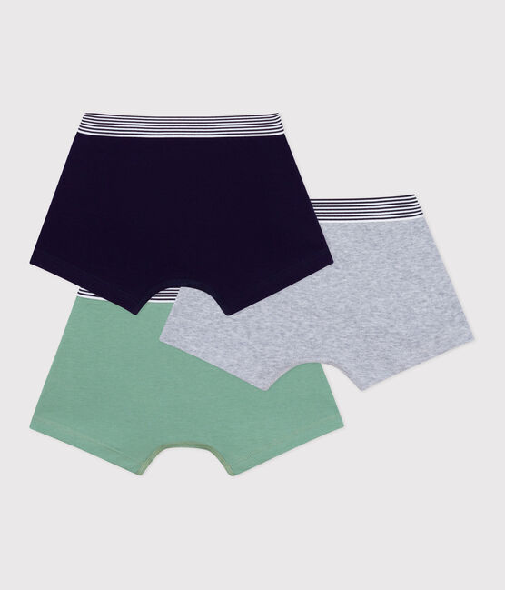 Set di boxer in cotone a tinta unita bambino variante 1