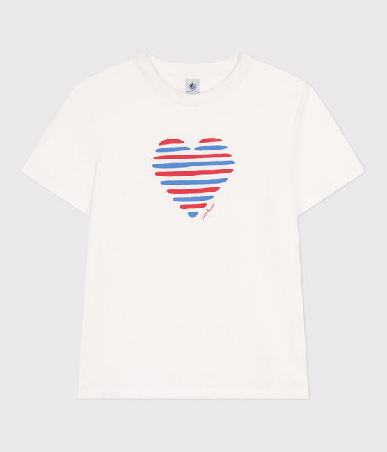 T-shirt donna Le Droit in cotone tinta unita bianco MARSHMALLOW