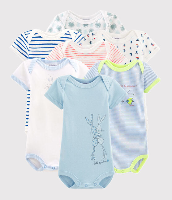 Body Maniche Corte Petit Bateau - Pacco Da 3 Per Bimba, 100% Cotone - Foto 8