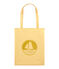 borsa shopping tinta unita giallo DORE