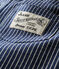 Pantalone maschietto in maglia a righe blu SMOKING/bianco MARSHMALLOW