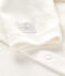 Cardigan bebè a costina 2x2 bianco MARSHMALLOW