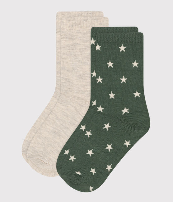 2 paia di calzini bambino in cotone a stelle variante 1
