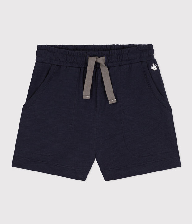 Shorts bambina in jersey fiammato SMOKING