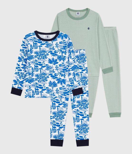 Set di pigiami in cotone fantasia bambino variante 1