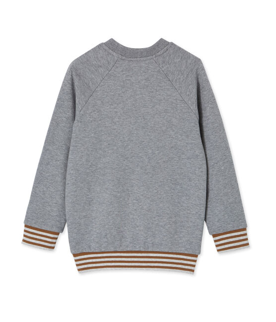 Felpa per bambino grigio SUBWAY CHINE