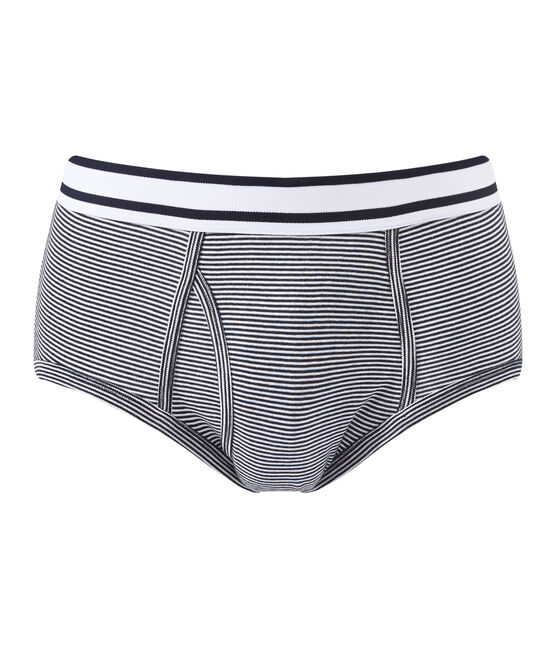 slip uomo millerighe blu SMOKING/bianco MARSHMALLOW