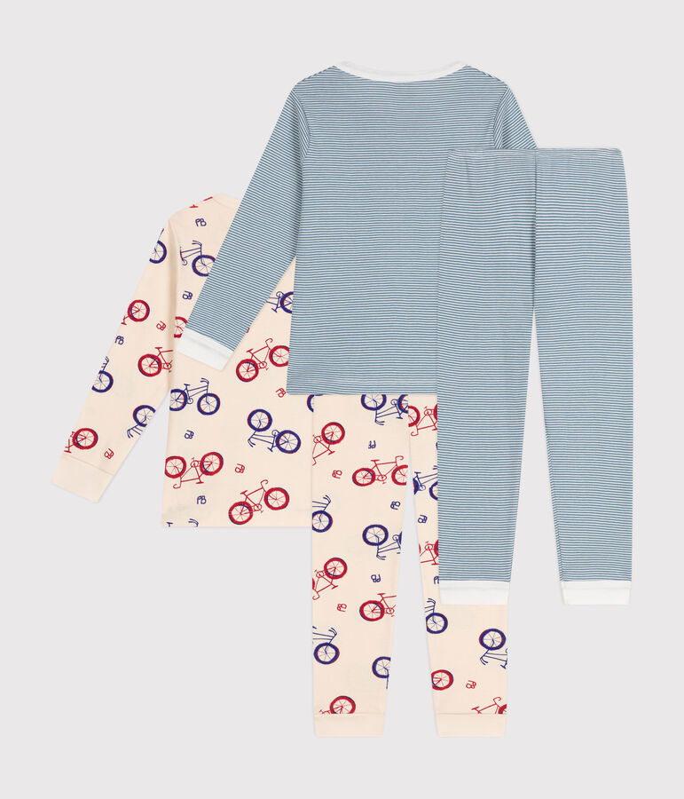 Set di 2 pigiami in cotone bambino multicolore