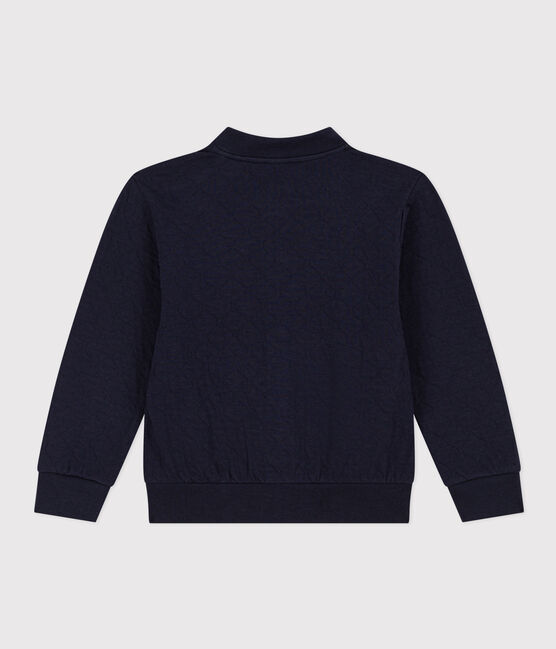 Cardigan in tubique bambino blu SMOKING
