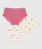 Set di slip a vita alta in cotone con stampa bambina variante 1