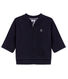 Cardigan con zip bambino in molleton