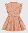 Abito bambina senza maniche in popeline VINTAGE/ MULTICO
