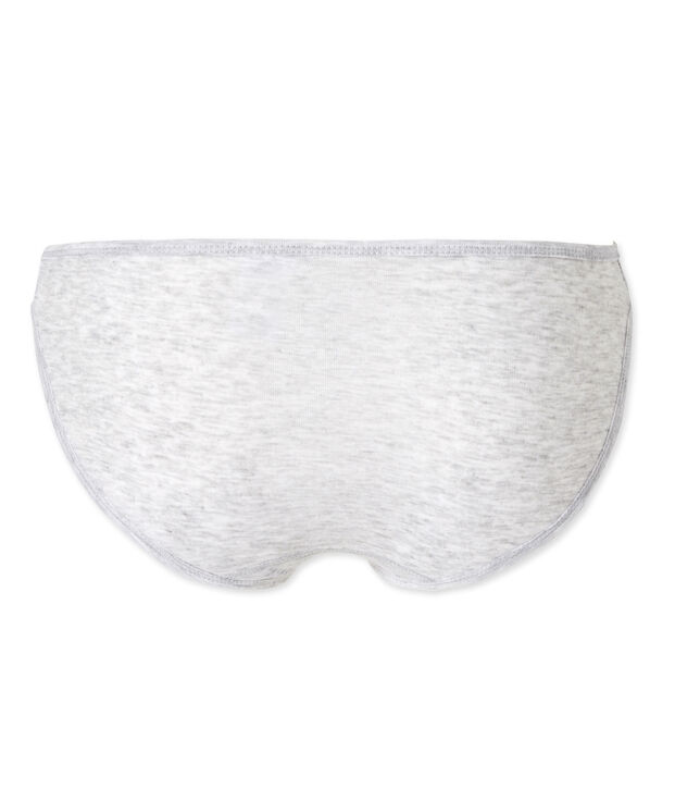 Culotte donna in cotone leggero grigio