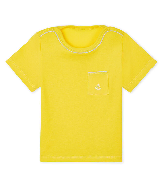 Tee shirt manches courtes b&eacute;b&eacute; gar&ccedil;on giallo