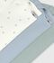 Set di body a maniche corte in cotone con stampa neonato multicolore