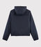 Calda giacca a vento riciclata Donna blu SMOKING