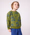 Felpa in cotone stampato bambino blu CEDAR/ OLYMPIC