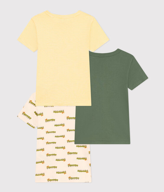 Confezione da 3 t-shirt bambino a maniche corte in cotone variante 1