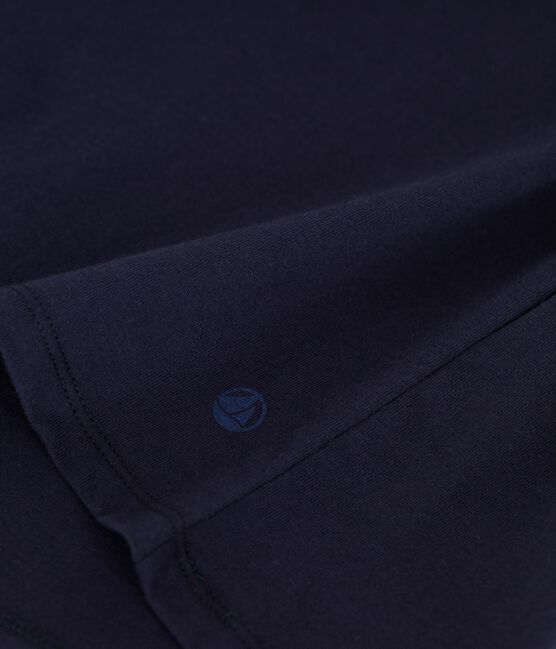 T-shirt donna Le Droit in cotone tinta unita blu SMOKING