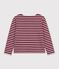 Marini&egrave;re in cotone donna rosso/bianco