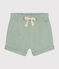 Shorts in jersey leggero bebè verde HERBIER