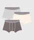 Confezione da 3 boxer bambino in cotone