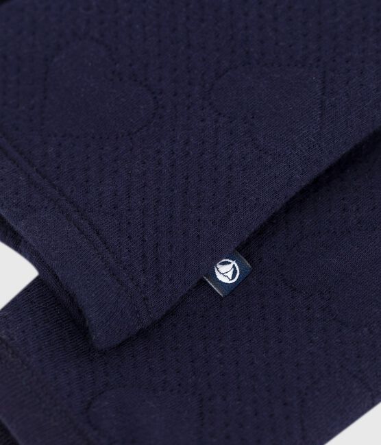 Cardigan in cotone spesso con motivo a cuori neonata SOIR